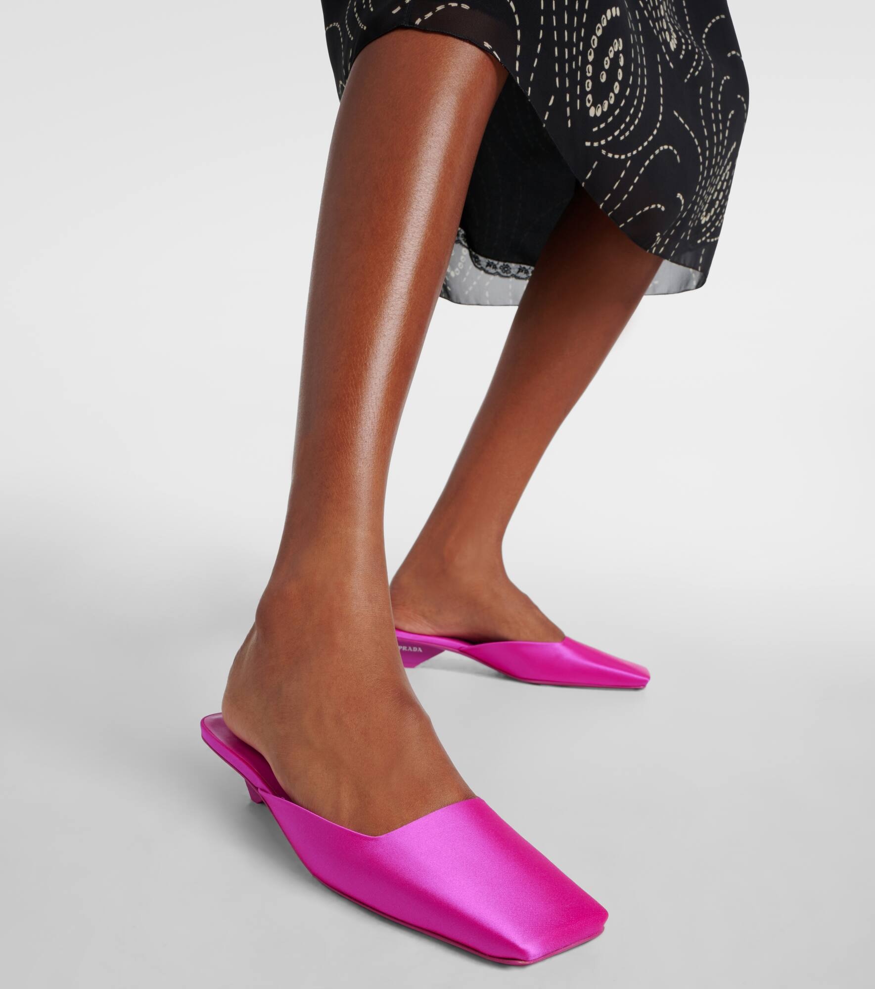 Satin mules - 4