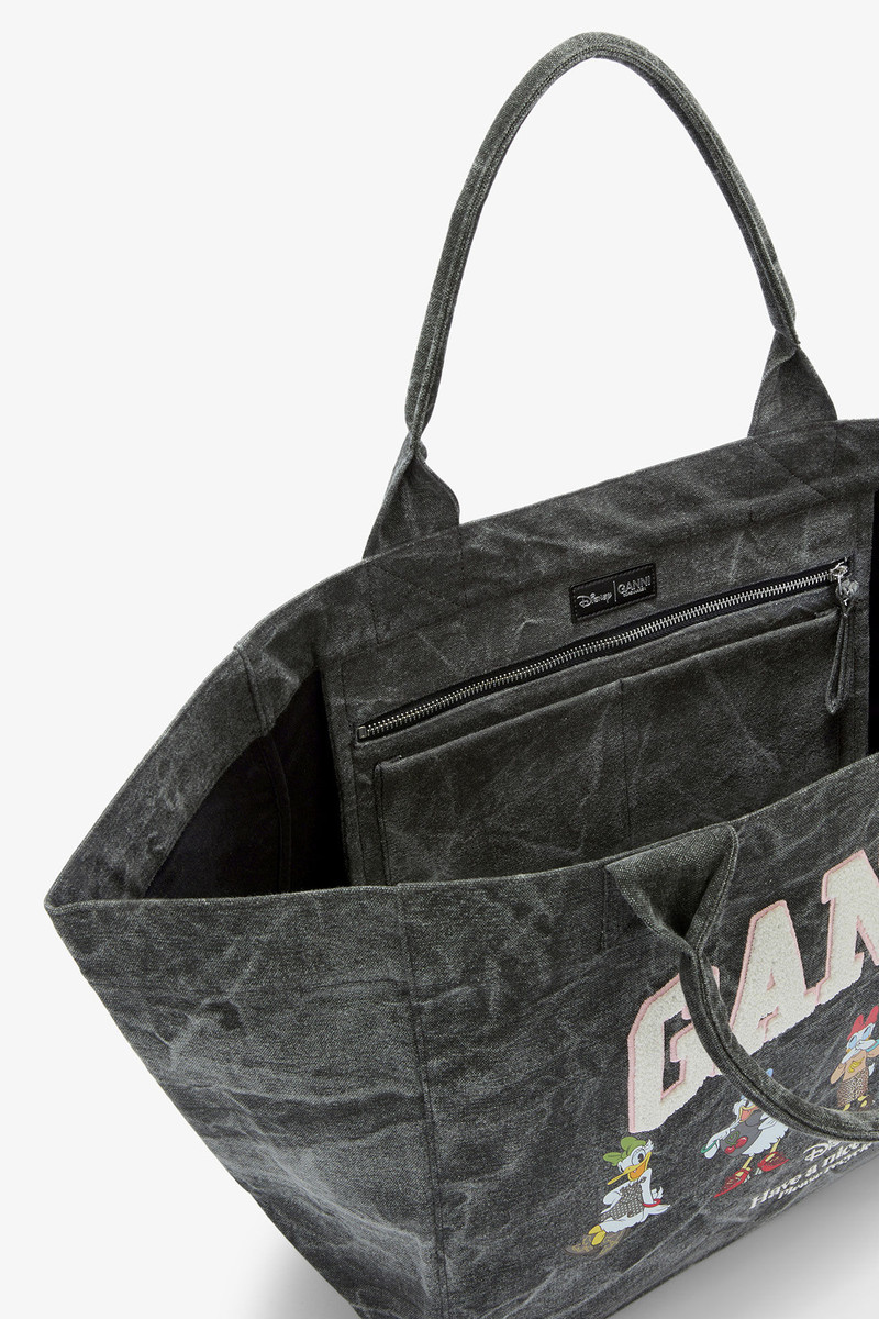 GANNI X DISNEY DAISY DUCK BLEACHED XXL TOTE 3