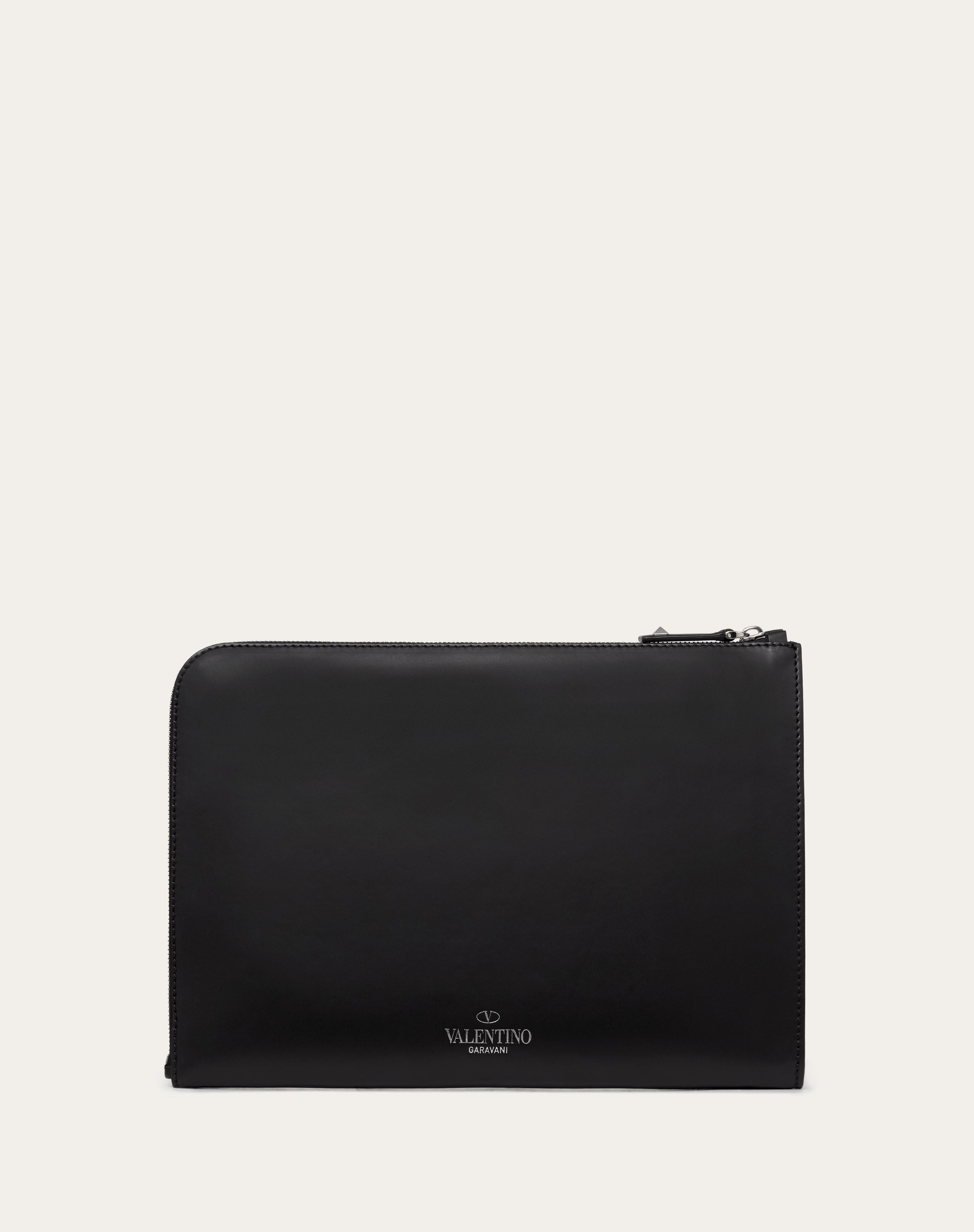 VLTN LEATHER DOCUMENT CASE - 3