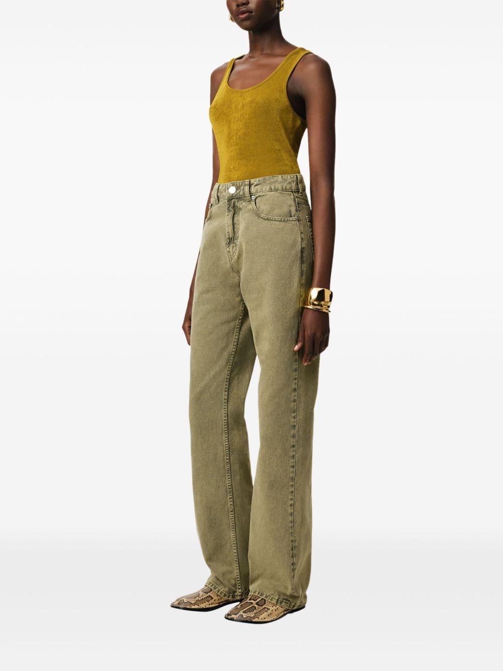 wide-leg jeans - 3