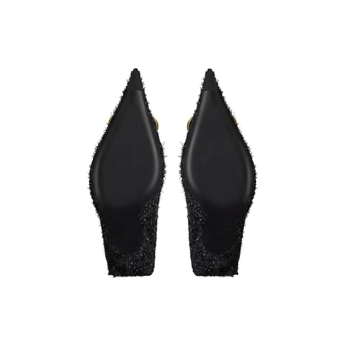 Women's Square Knife Bb 110mm Pump  in Black - 7