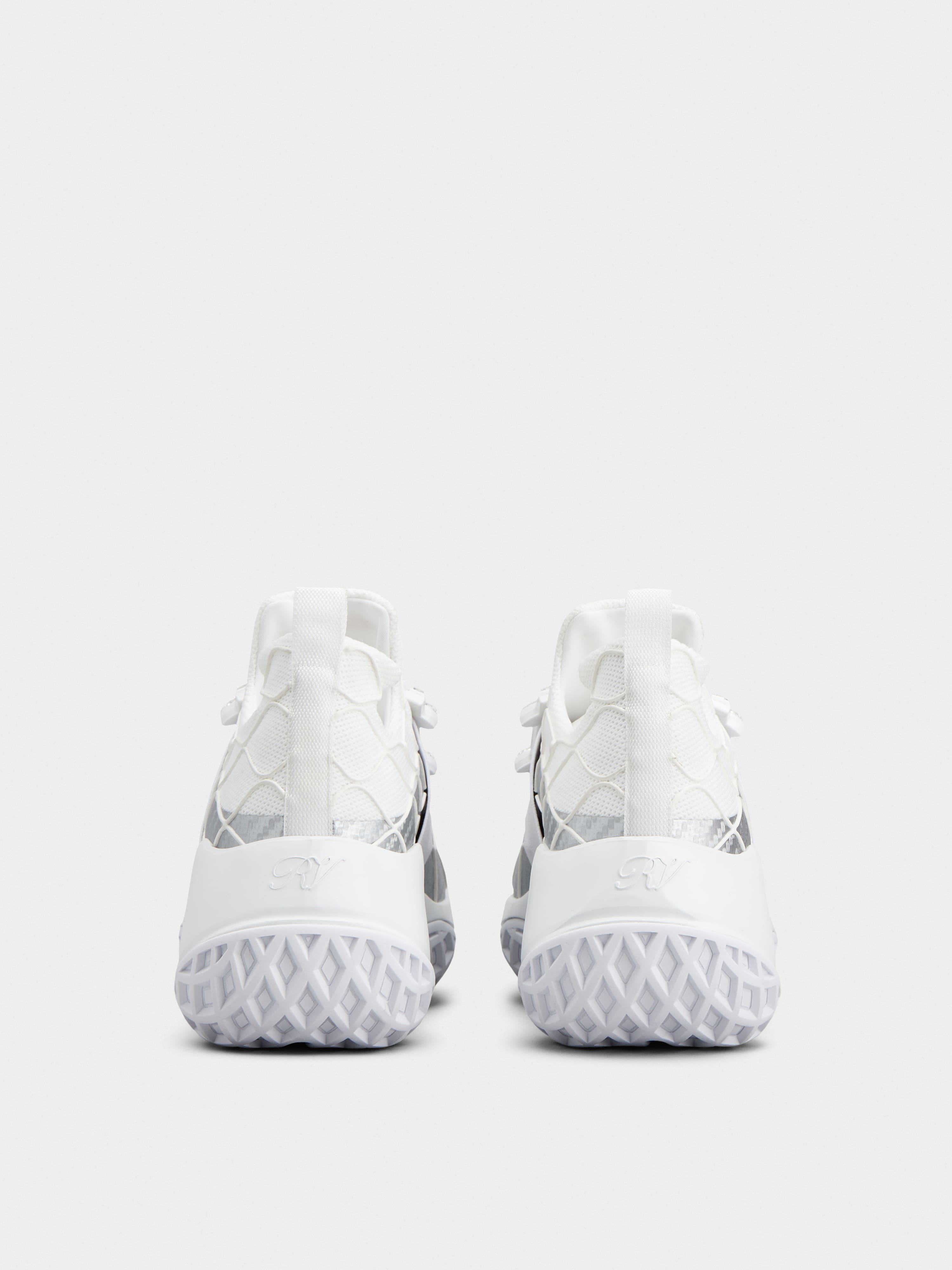 Viv' Run Technical Strass Buckle Sneakers in Technical Fabric - 5