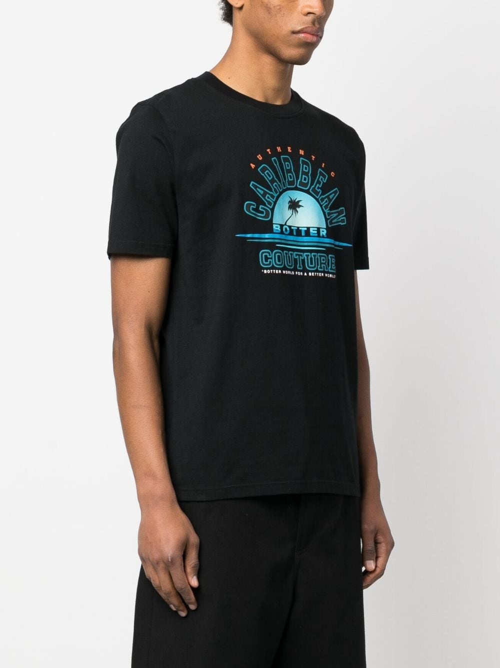 graphic-print short-sleeve T-shirt - 3