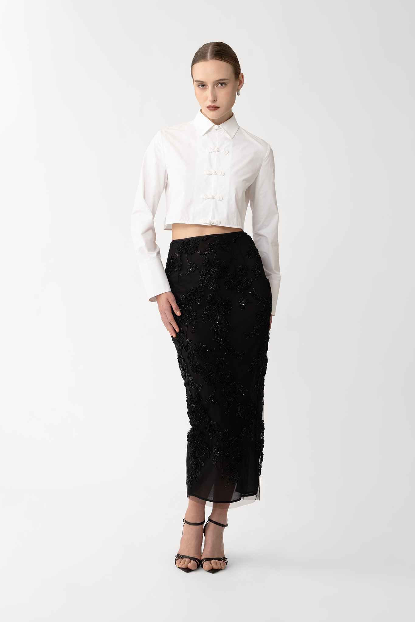 SKYE SHEER SKIRT - 2
