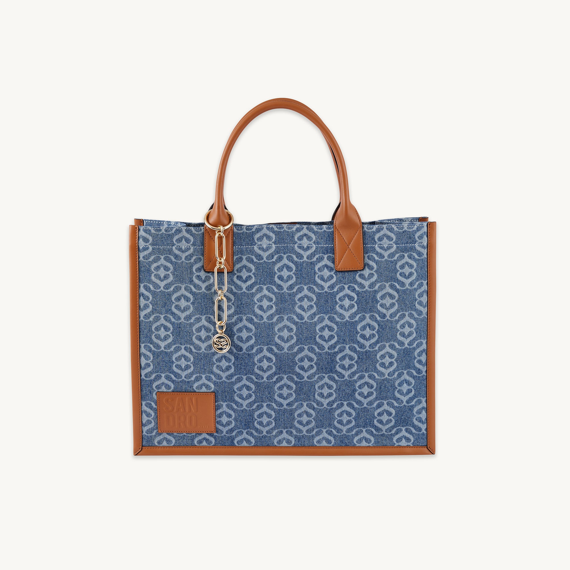 Denim tote bag - 1