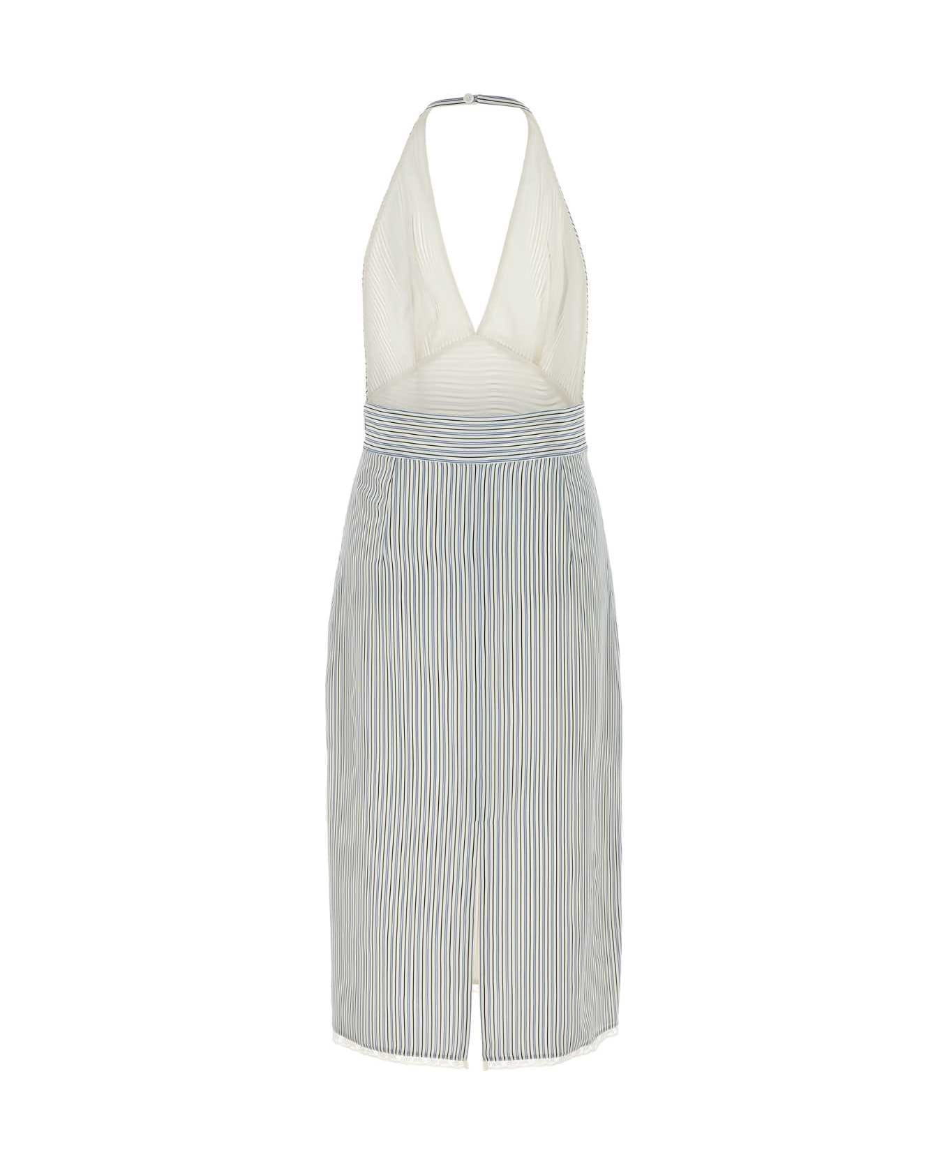 Printed Silk Dress - 2