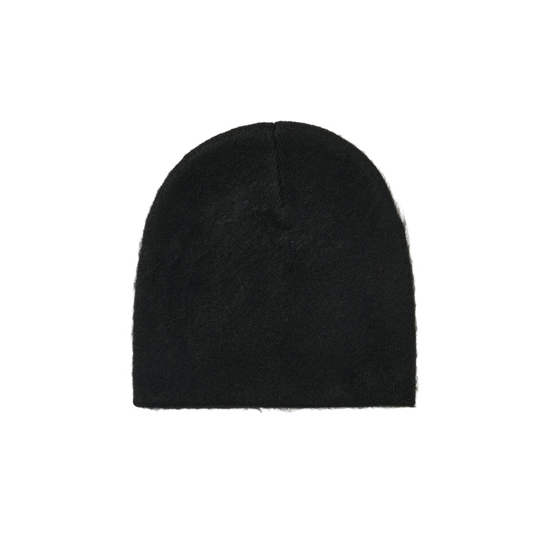 PALACE OLDE ENGLISH FURRY NEIN CUFF BEANIE BLACK outlook