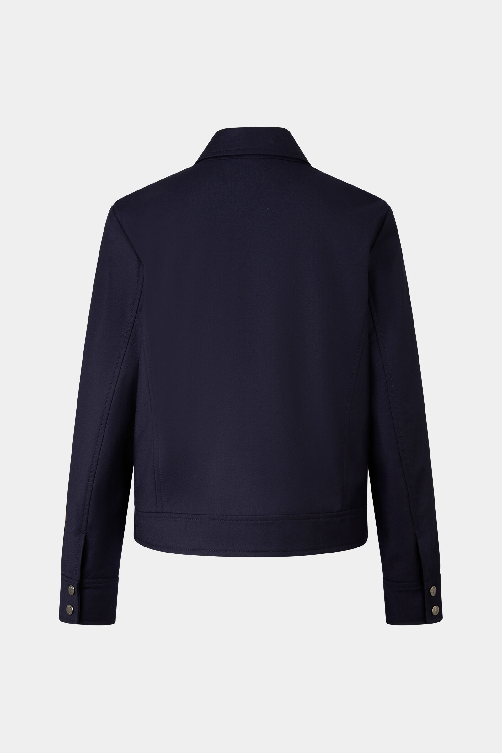 Emily flannel jacket in Navy blue - 2