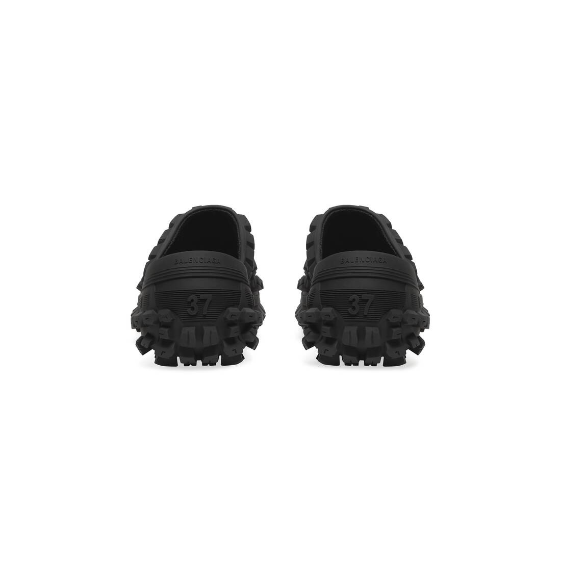 BALENCIAGA Men's Defender Clog in Black | REVERSIBLE
