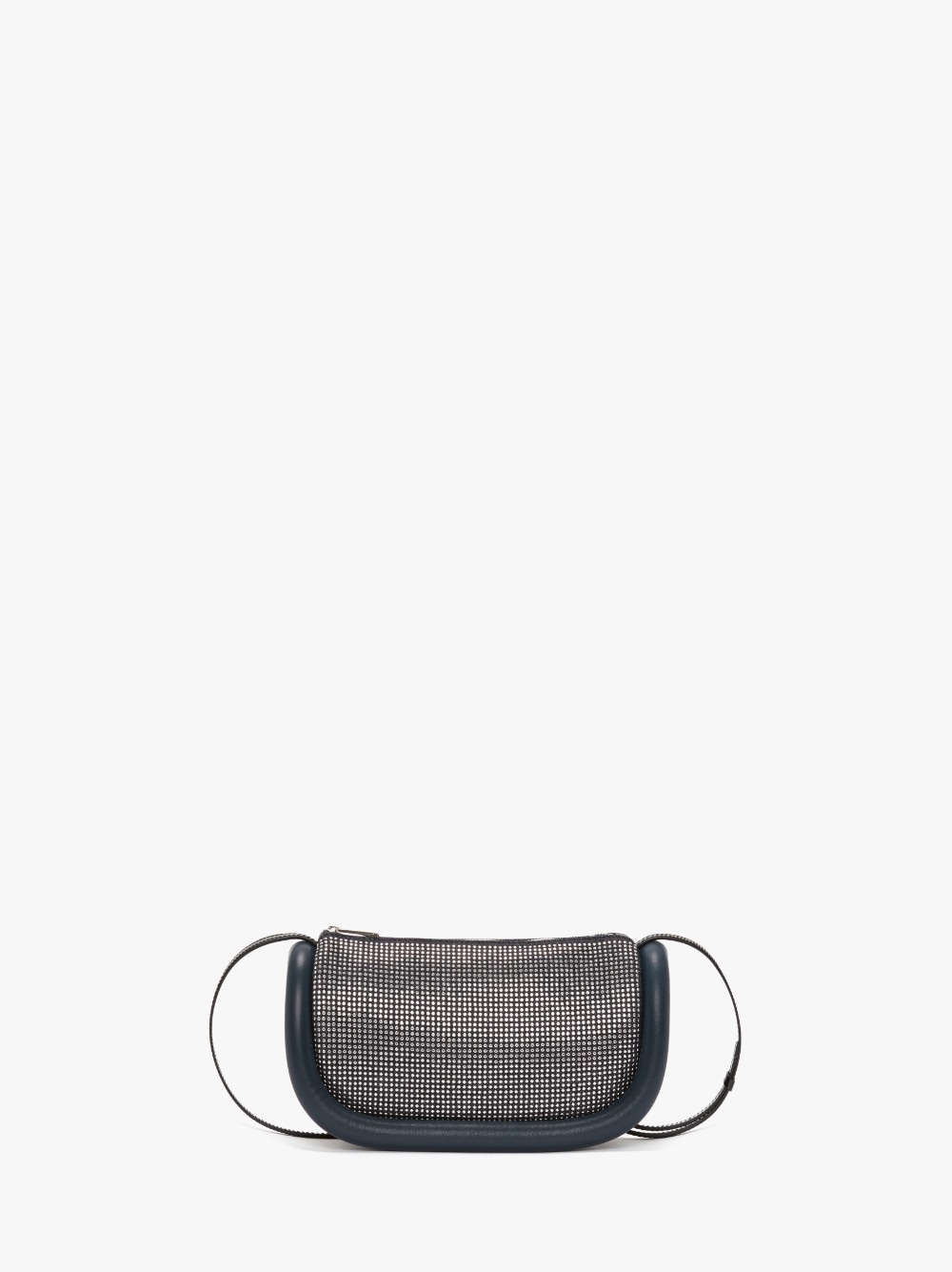 BUMPER-12 LEATHER CROSSBODY BAG WITH CRYSTAL - 3