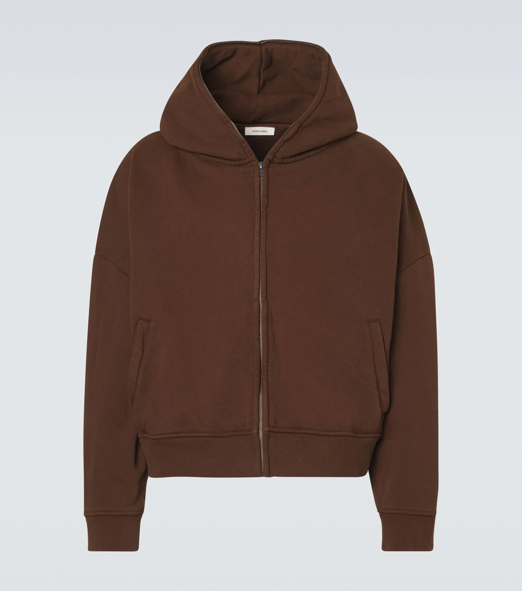Eternal Zip cotton fleece hoodie - 1