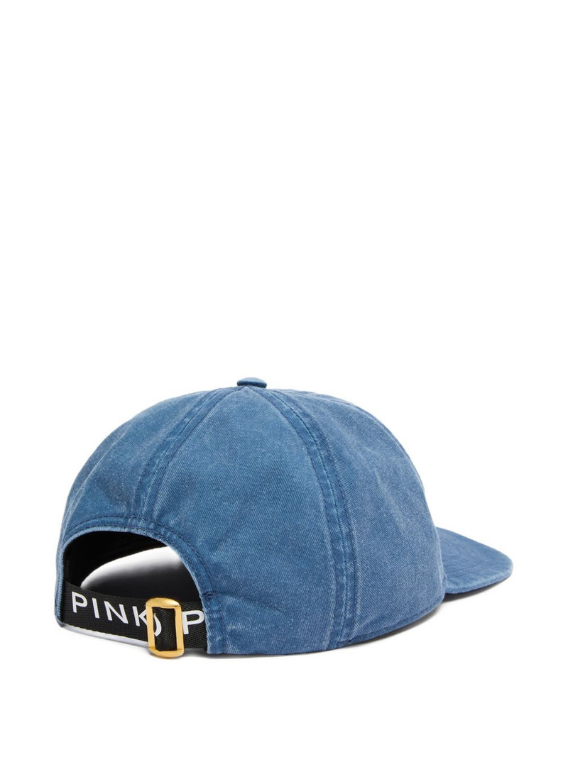 PINKO Embroidered cotton hat outlook