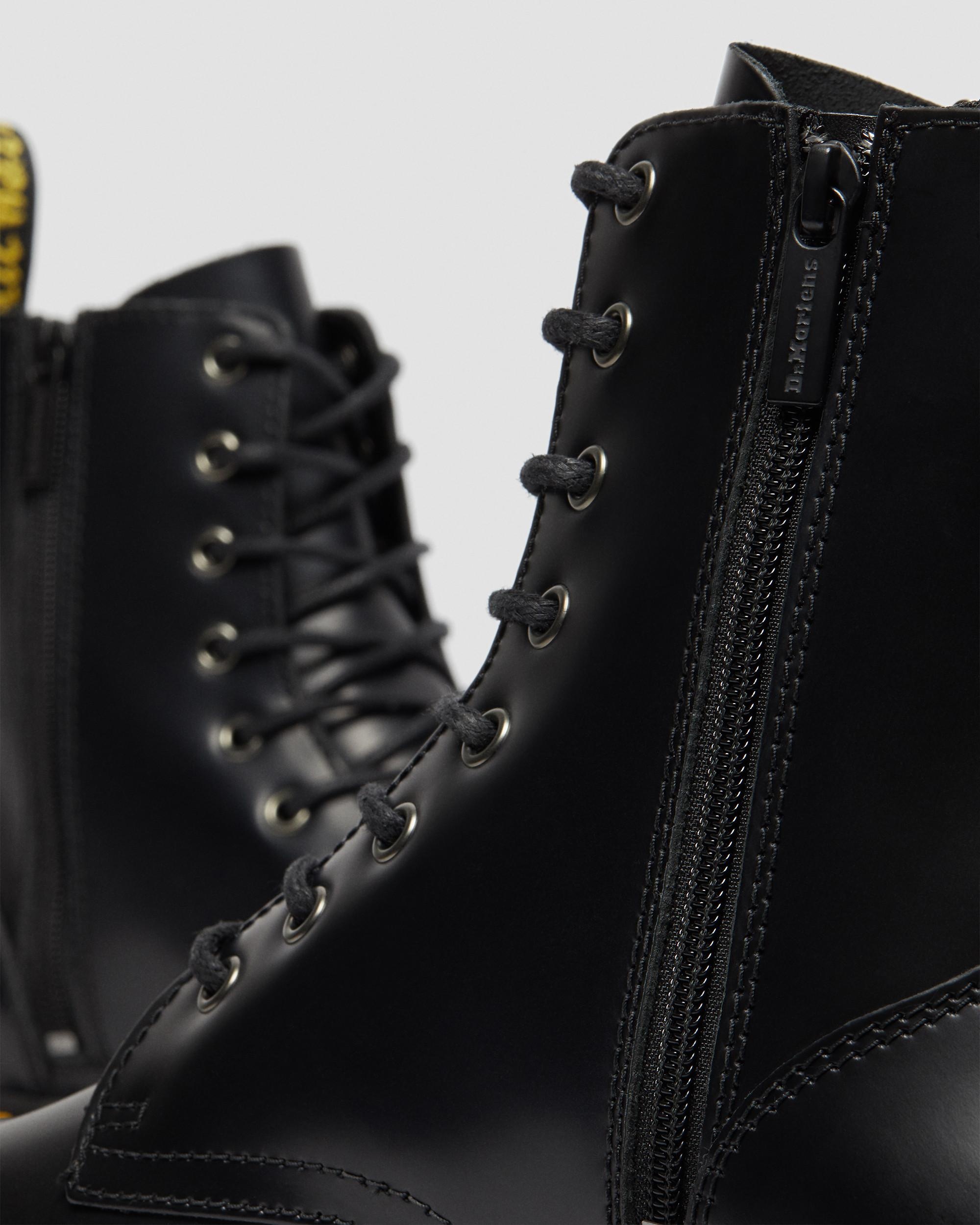 Jadon Boot Smooth Leather Platforms - 7