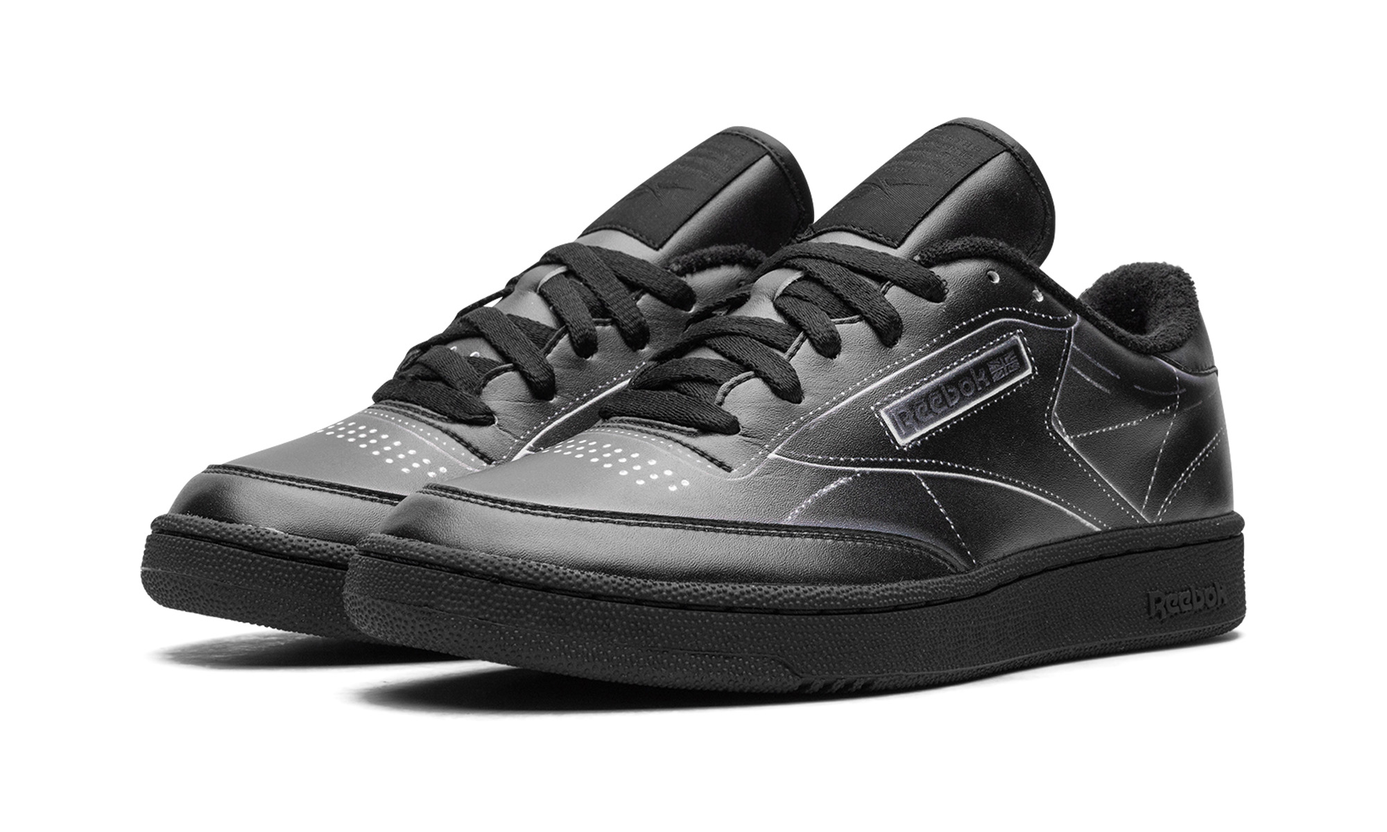 Maison Margiela x Club C "Black" - 2