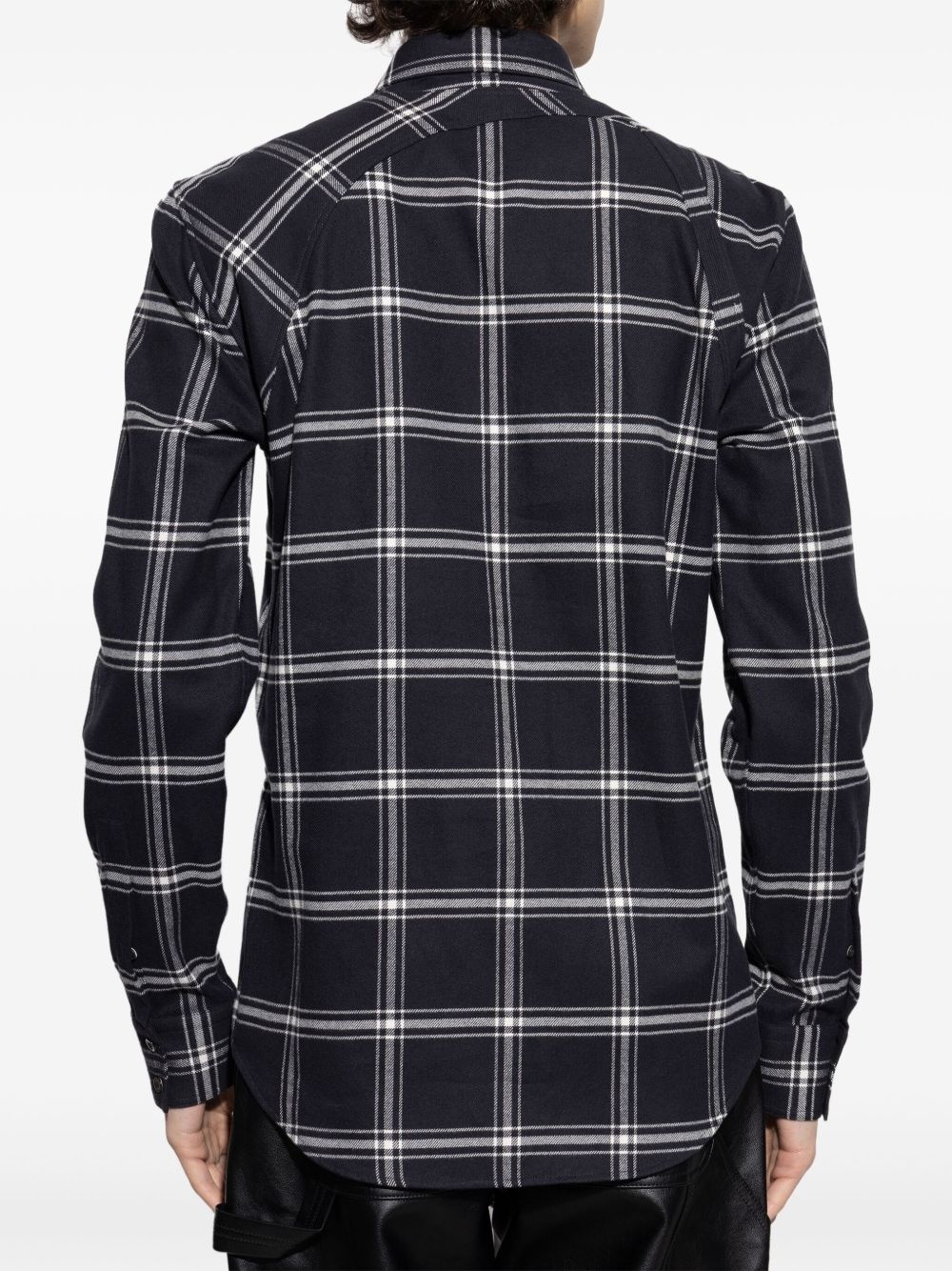 Plaid Harness Shirt - 4