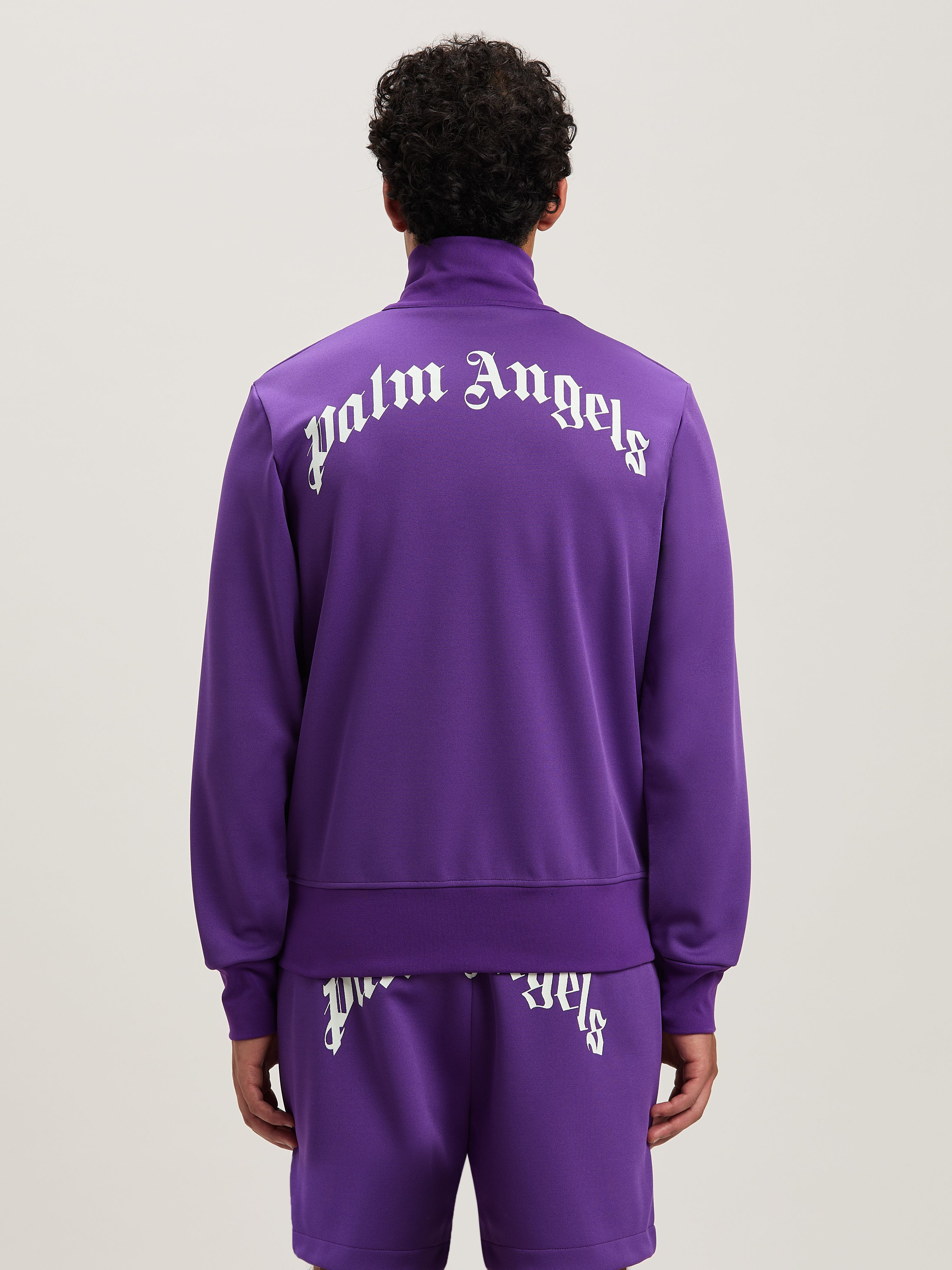 Curved logo Track Jacket - 5