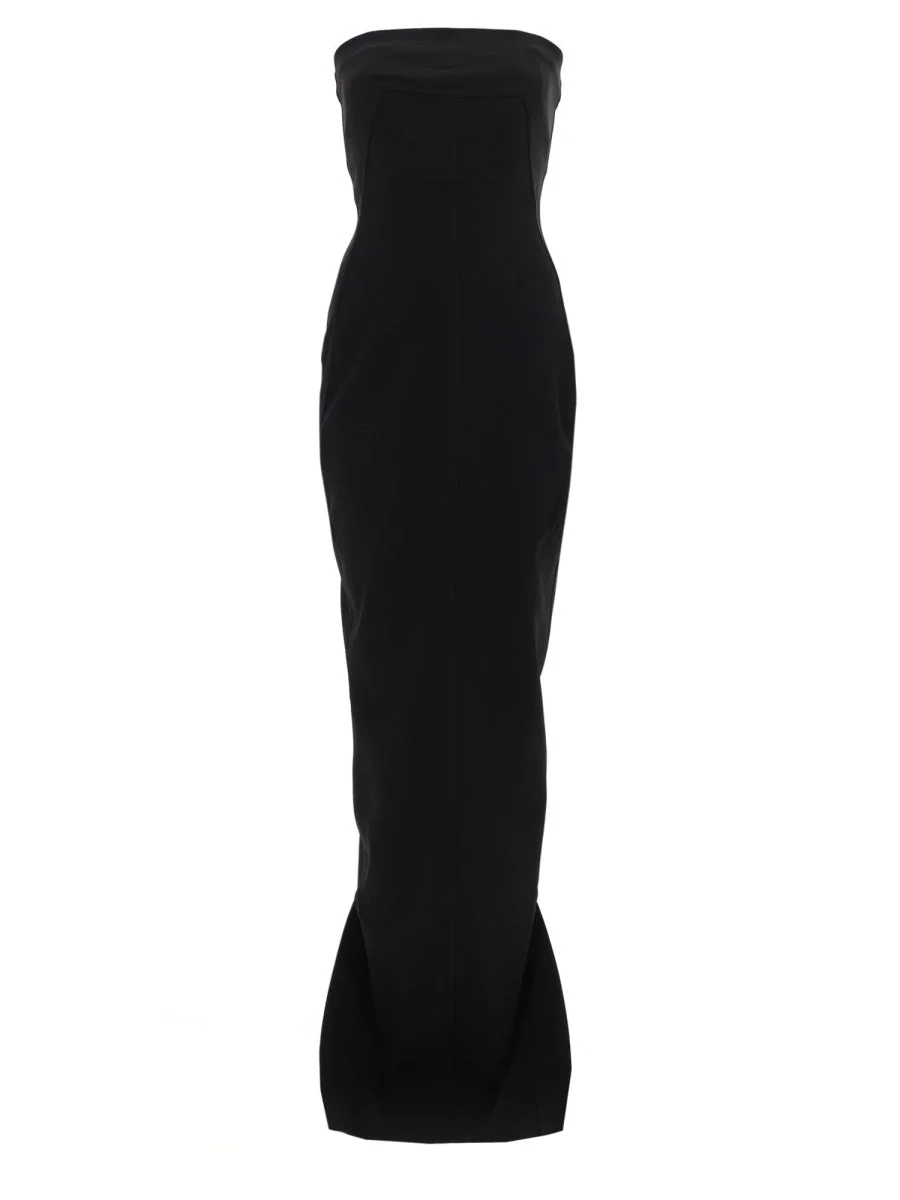 Rick Owens Women Long "Bustier Gown" Dress - 1