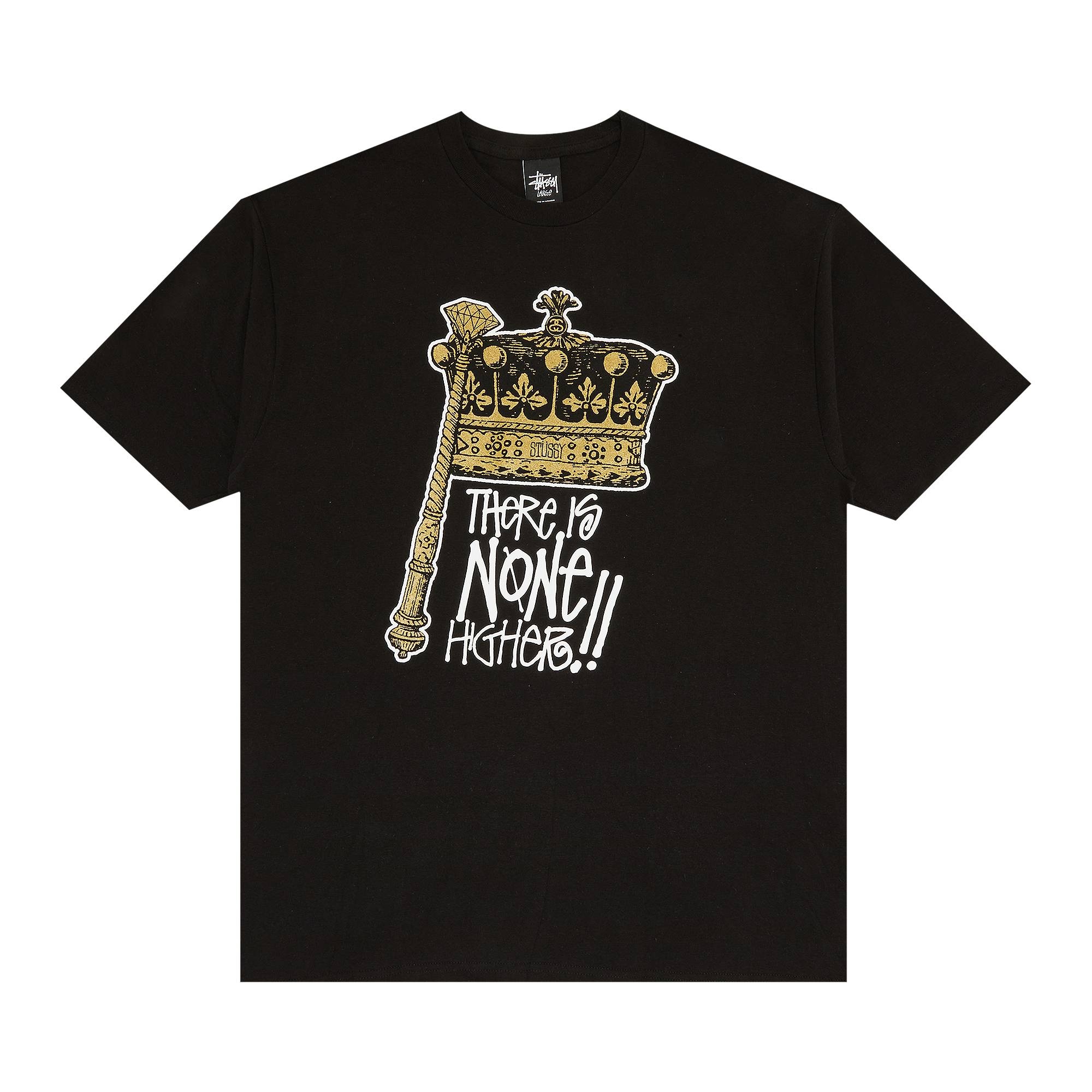 Stussy There is None Higher!! Tee 'Black' - 1