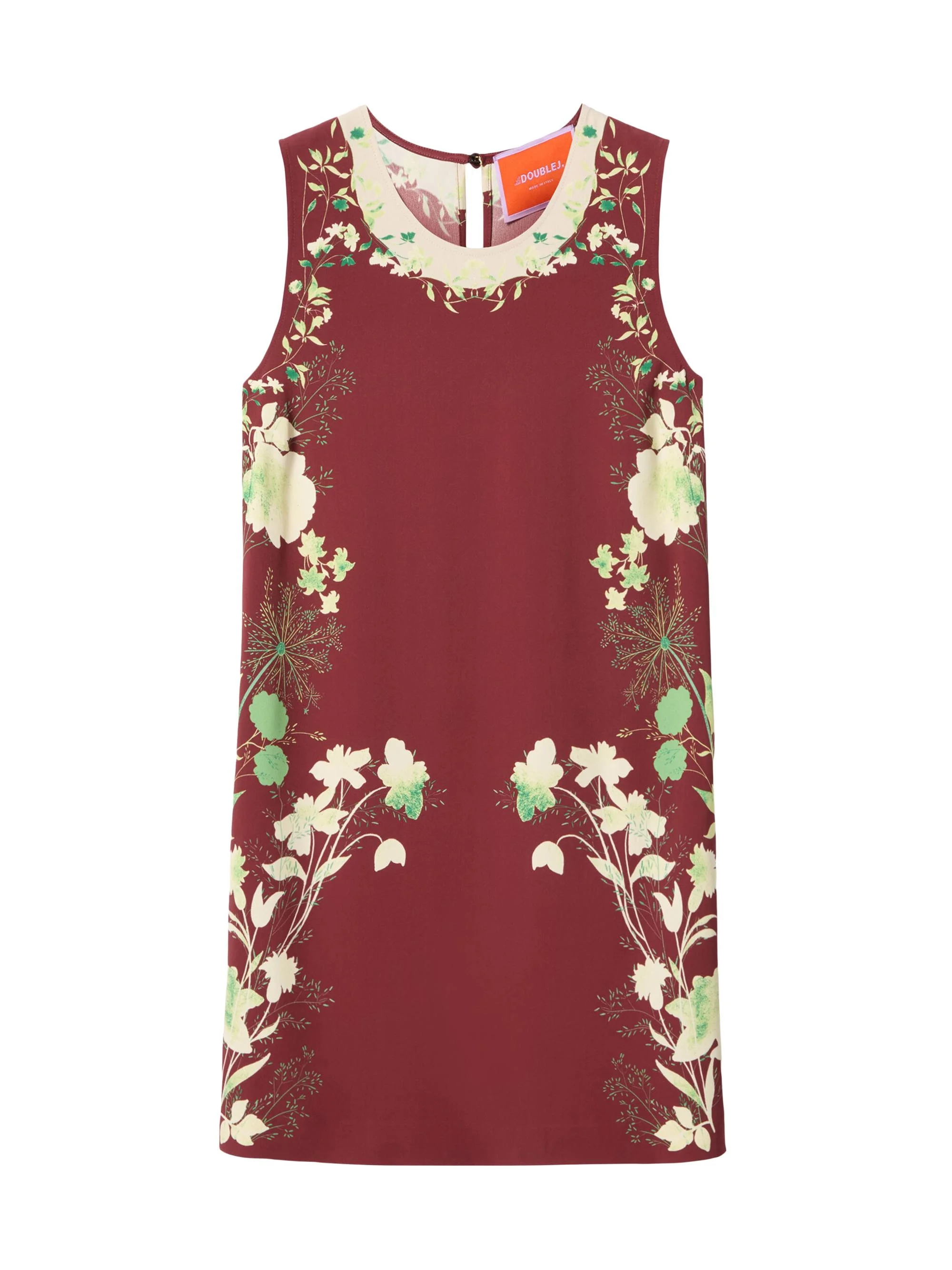 Women's Stretch Tunic - Woodland Placee Bordeaux - 1