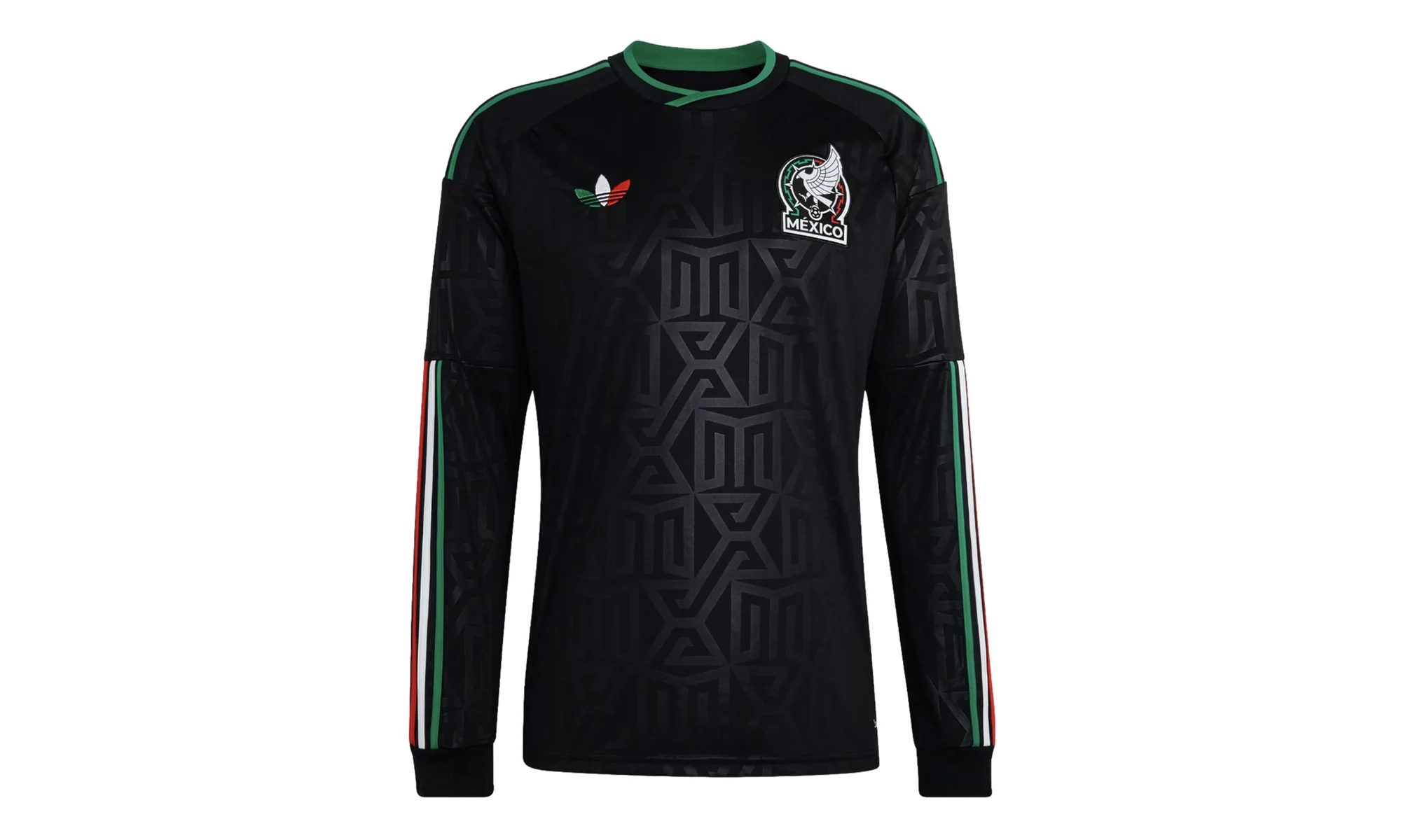 Mexico Third Long-Sleeve Jersey #26 "Black" KA3988 - 1