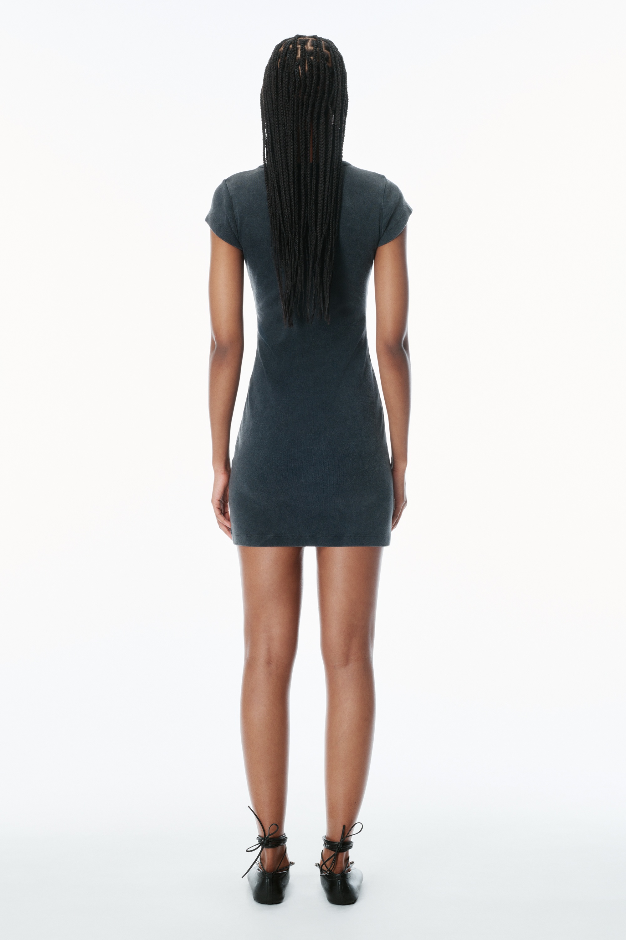 Graphic Logo Minidress - 4