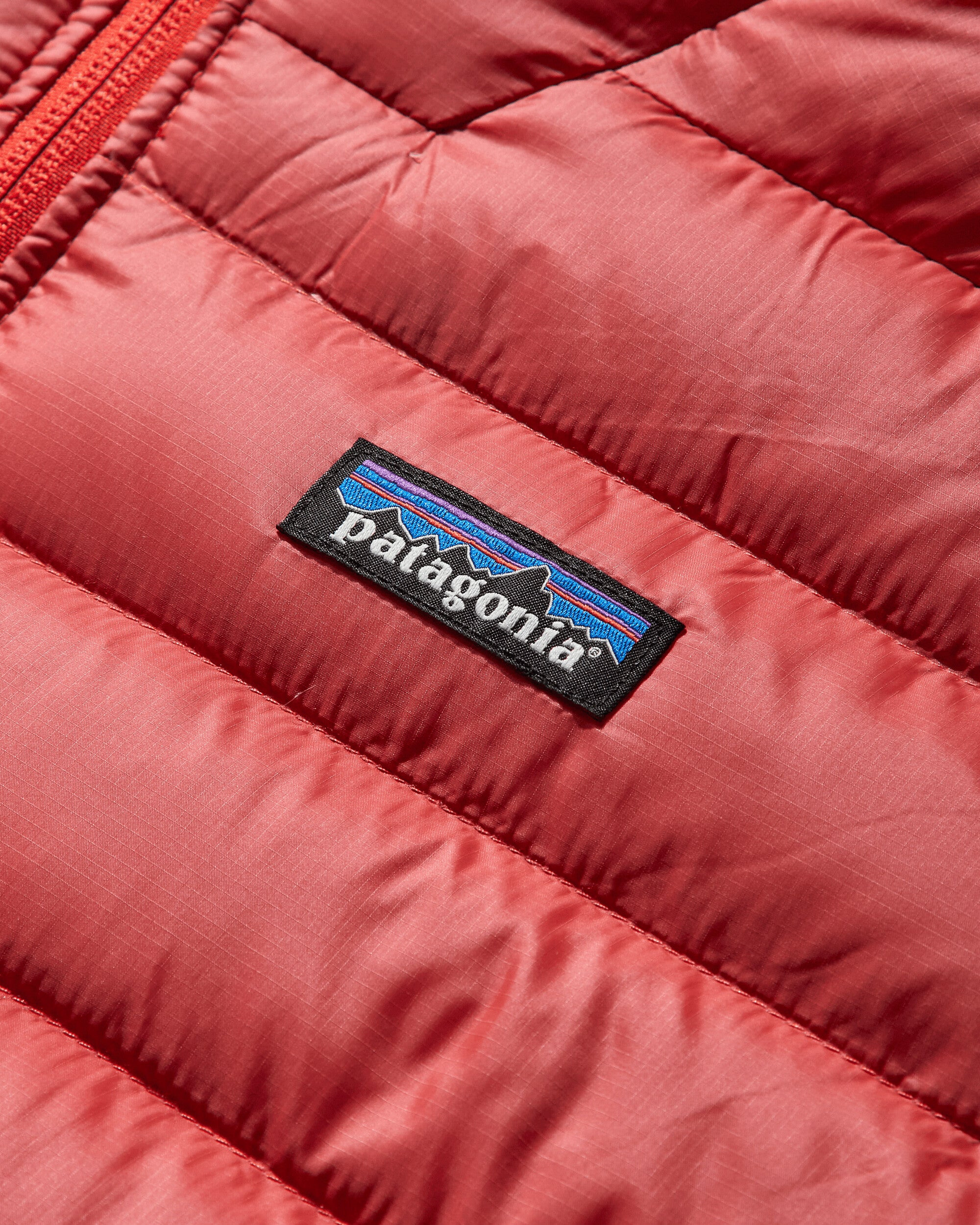 Men's Down Sweater Hooded Jacket Amarant Red - 4