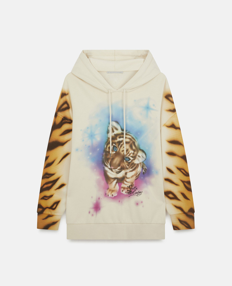 Tiger Print Hoodie 1