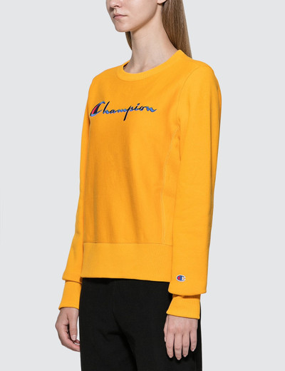 Champion BIG SCRIPT SWEATSHIRT outlook