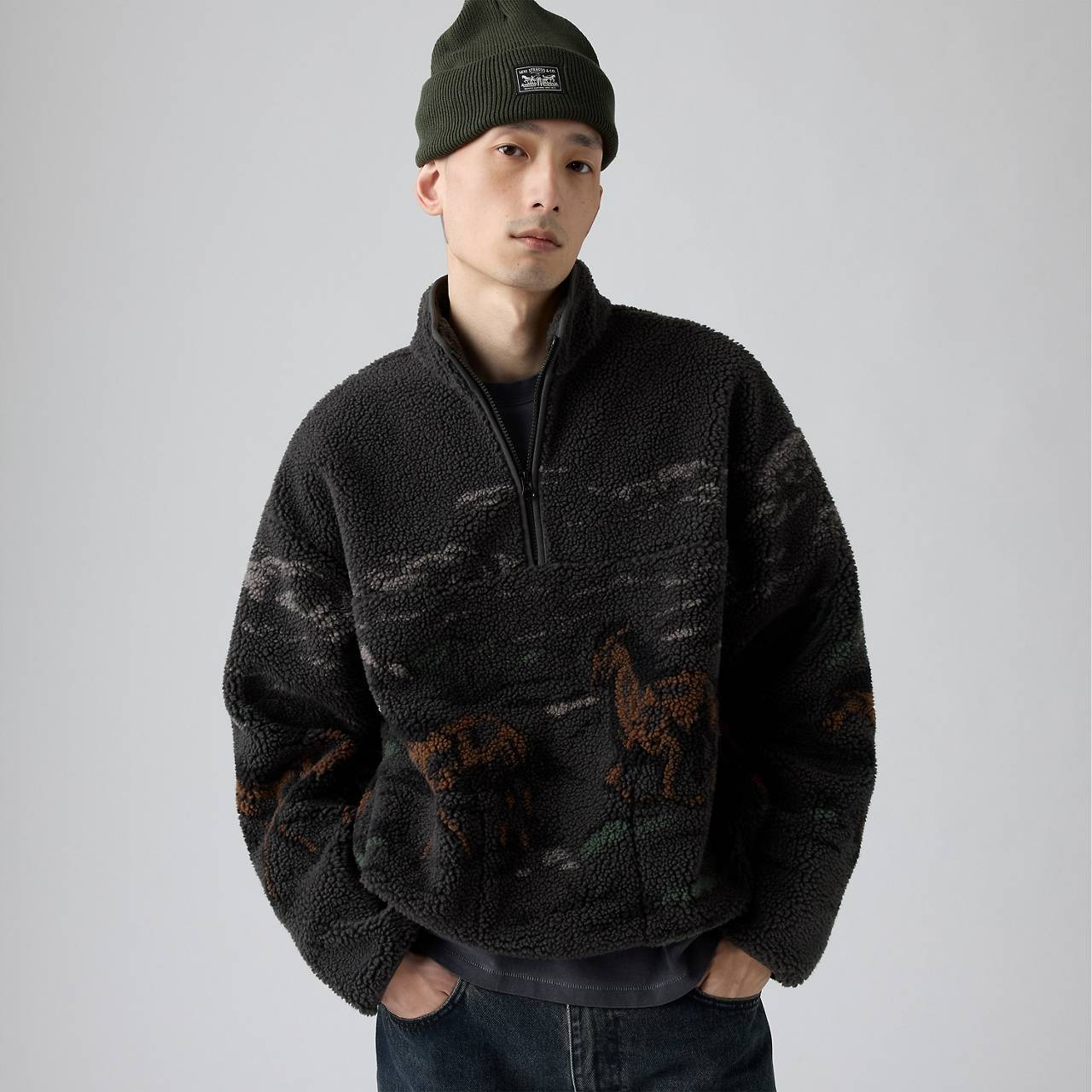 IDYLLWILD SHERPA POPOVER JACKET - 3