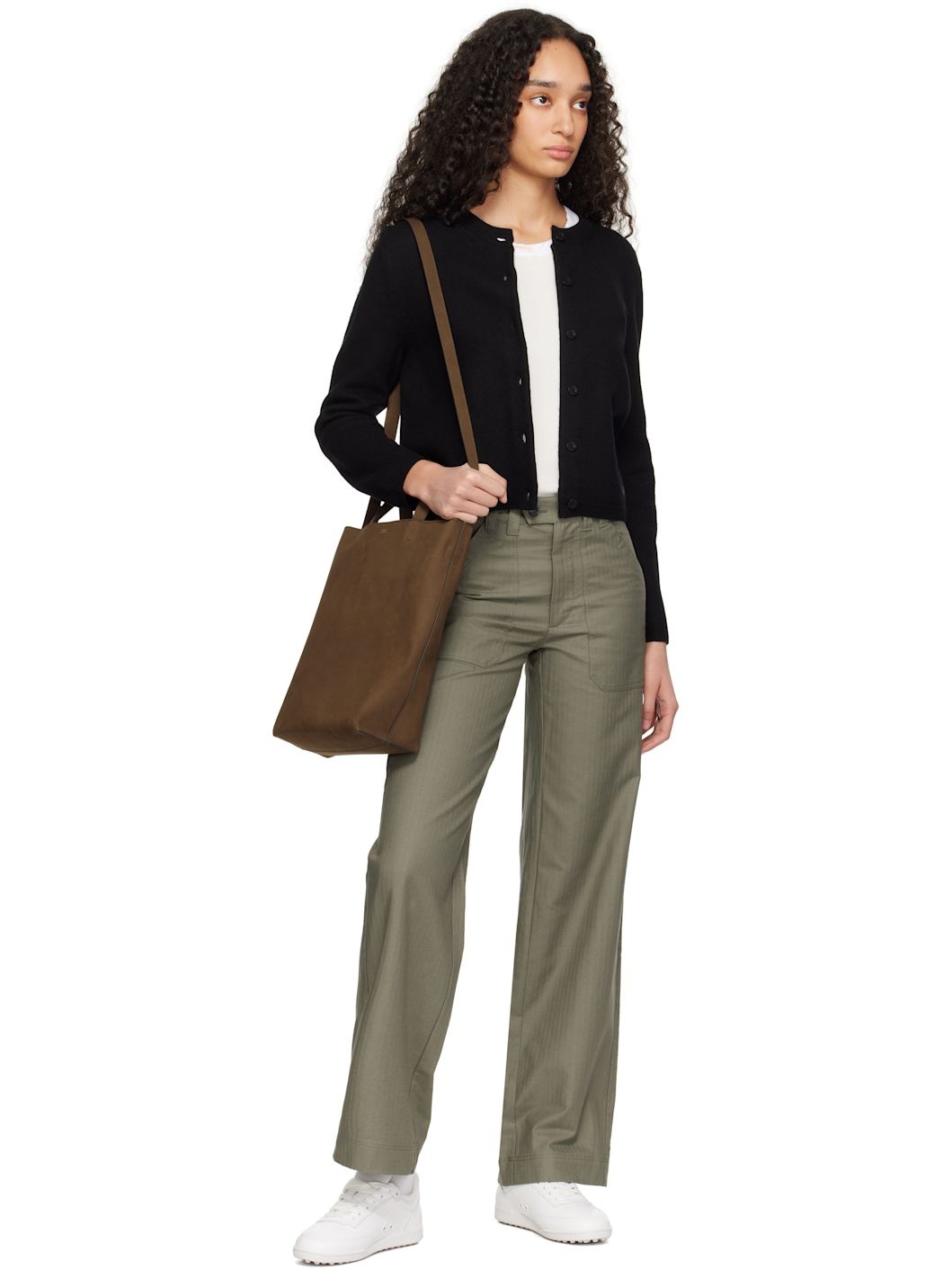Khaki Berry Trousers - 4