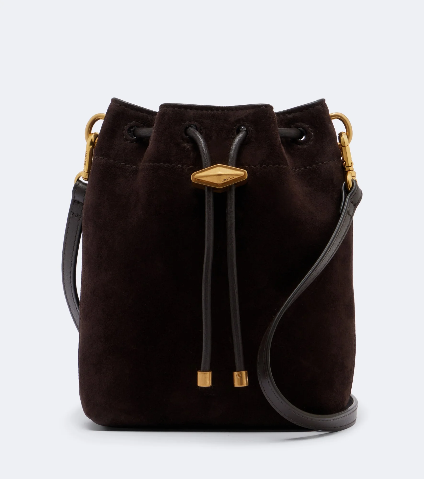 Bon Bon Small suede bucket bag - 1