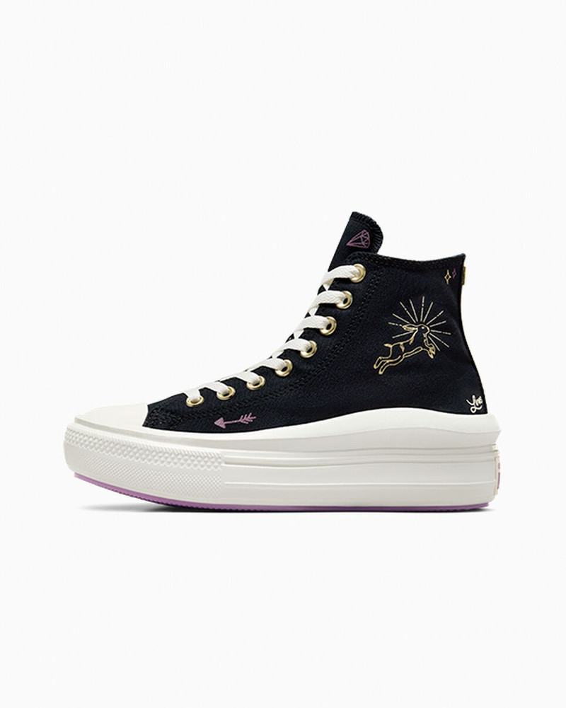 Converse Chuck Taylor All Star Move Platform Tiny Tattoos outlook