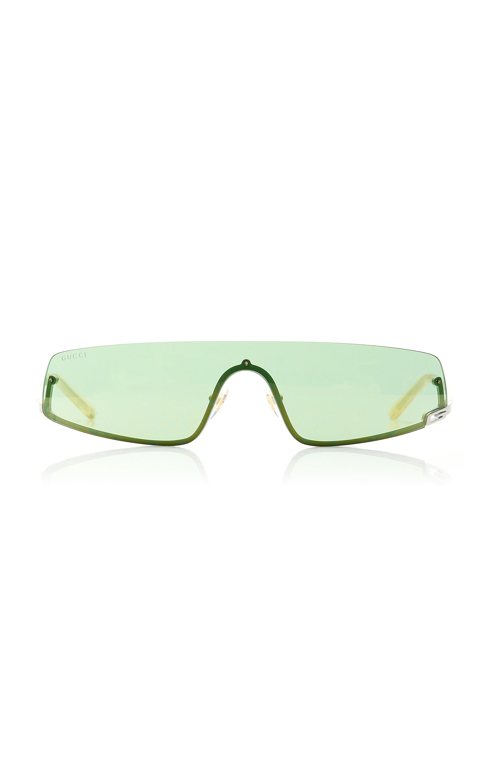 Mask-Frame Metal, Bio-Nylon Sunglasses green - 1