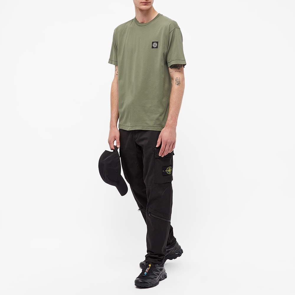 Stone Island Patch Logo Tee - 5