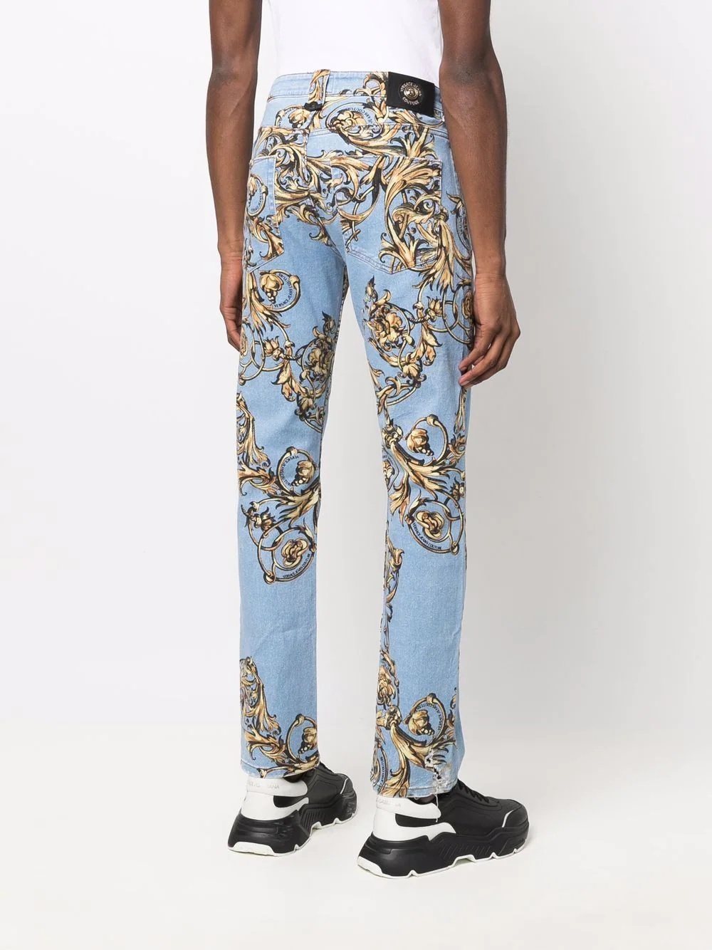 Regalia Baroque printed jeans - 4