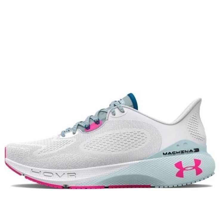 (WMNS) Under Armour HOVR Machina 3 CN 'White Bright Pink' 3025660-103 - 1