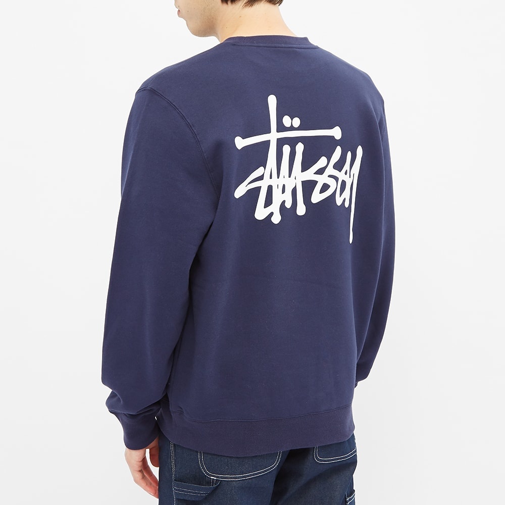 Stussy Basic Crew Sweat - 5