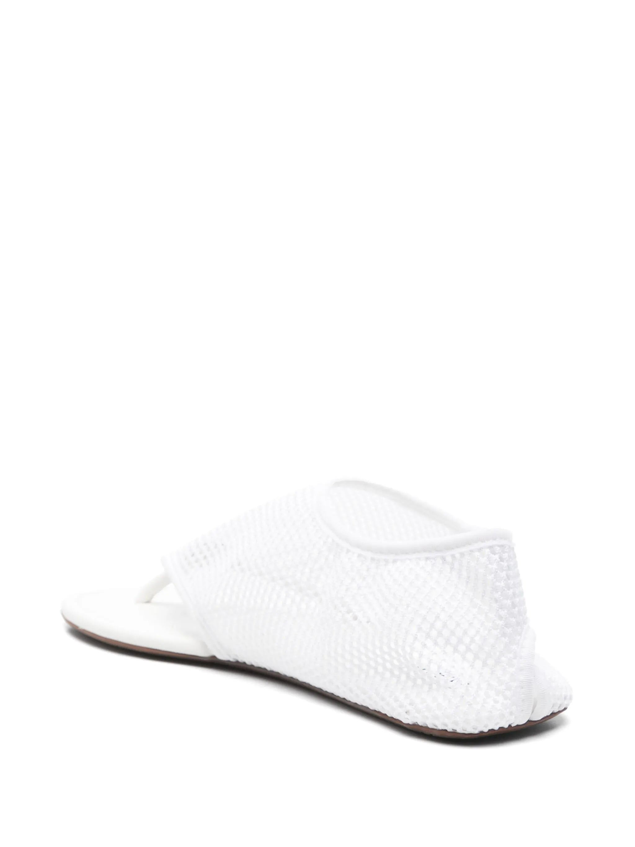 leather flat sandals - 3
