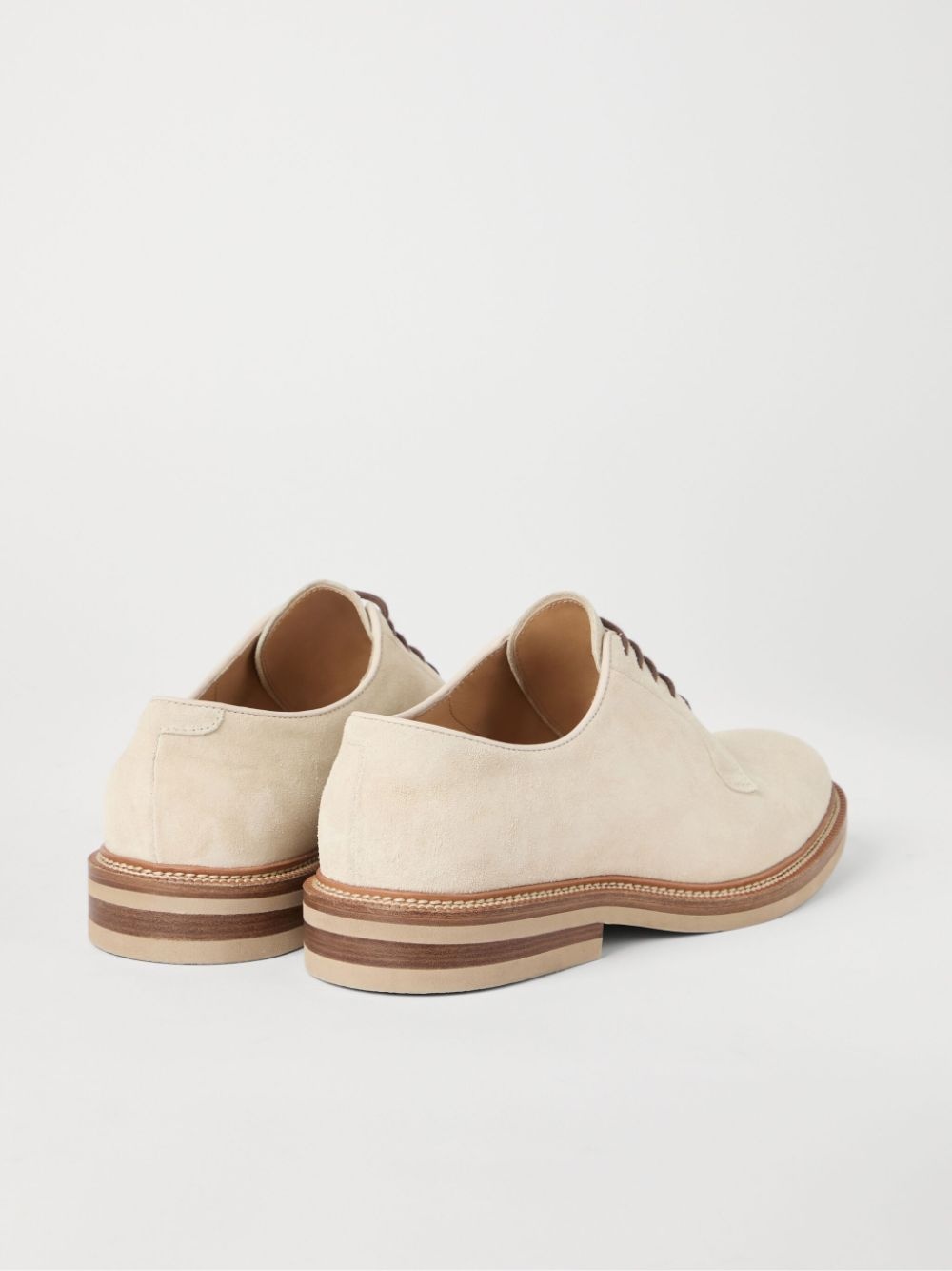 suede derby shoes - 3