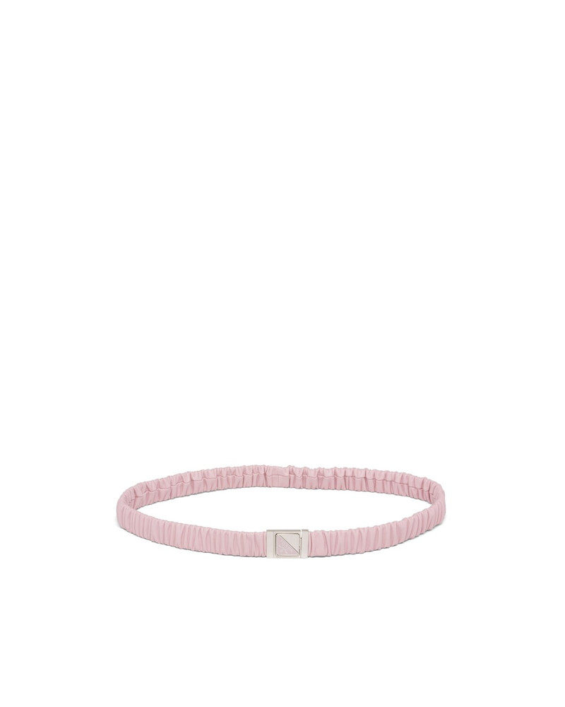 Elasticized nappa leather belt 1