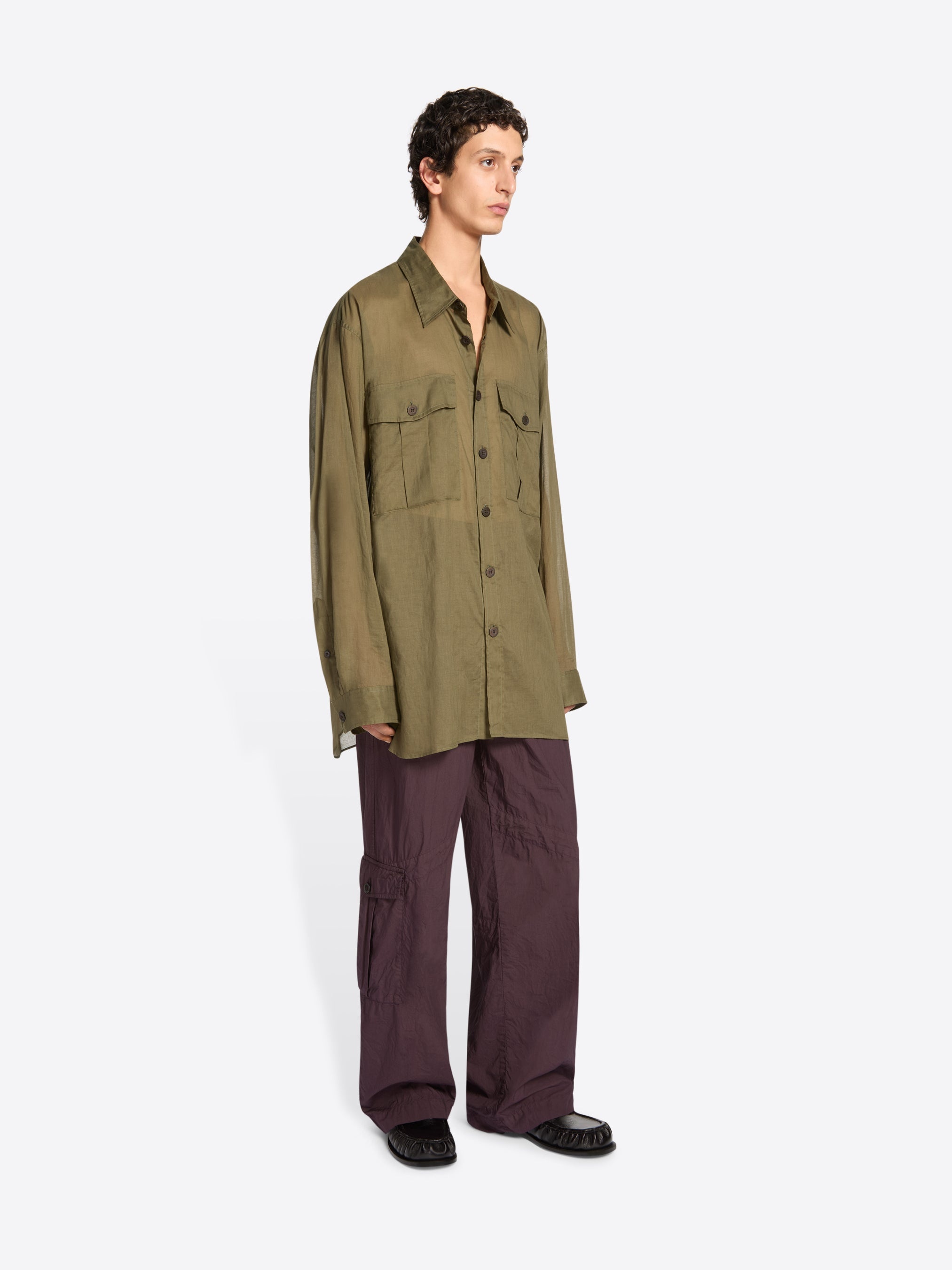 OVERSIZED COTTON SHIRT - 3