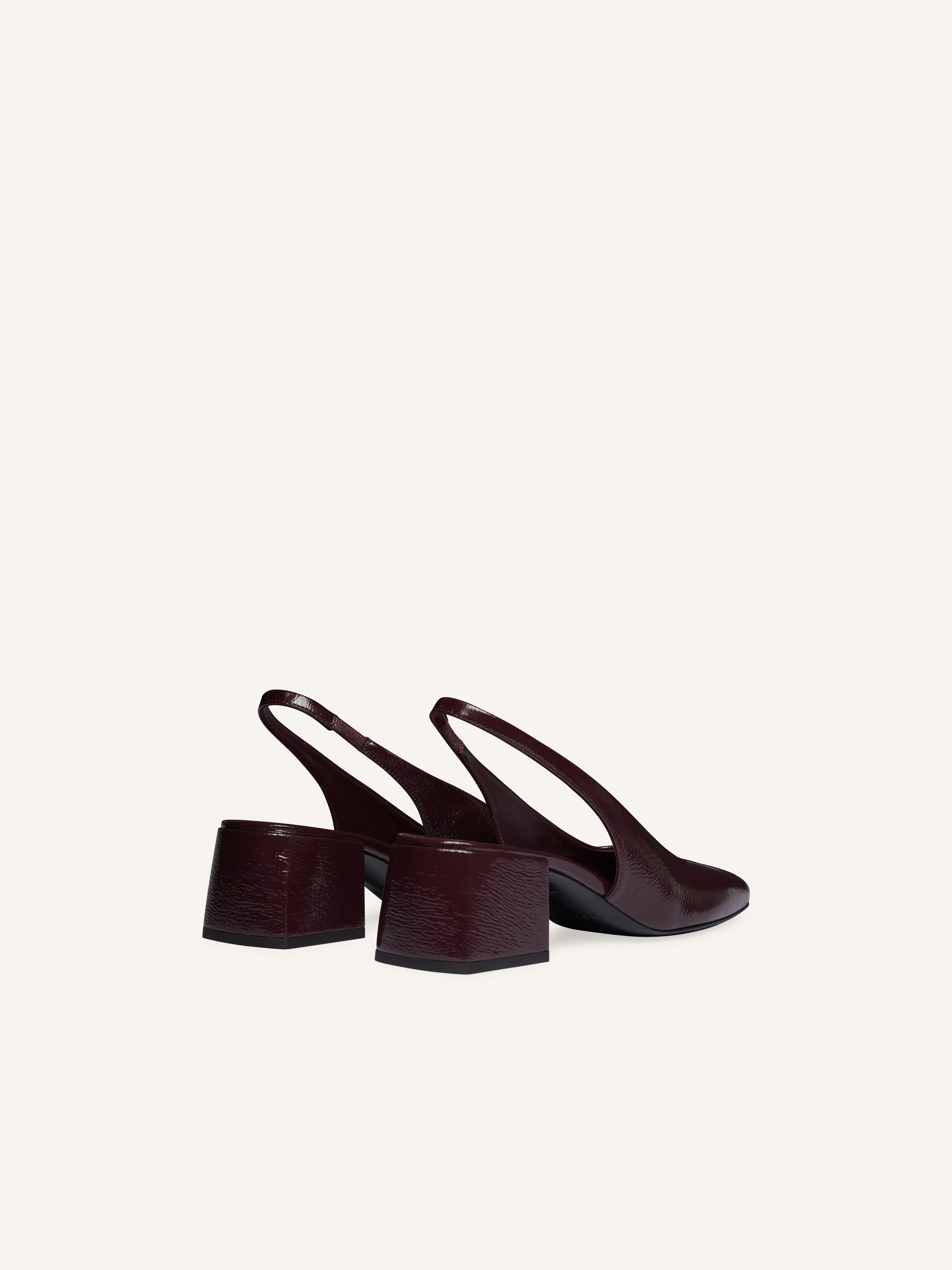 AC VINYL SLINGBACKS - 3