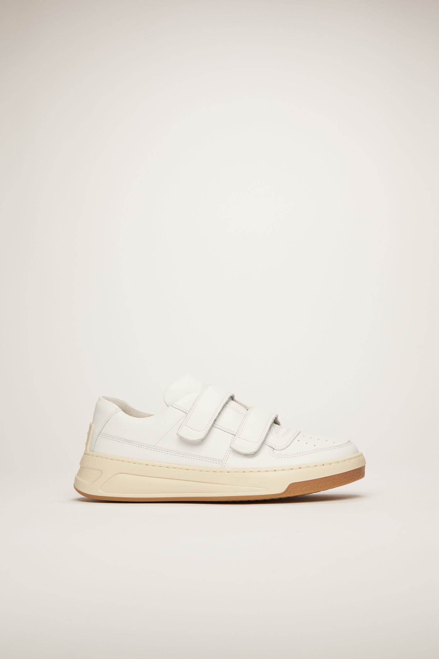 Velcro-strap sneakers white - 1