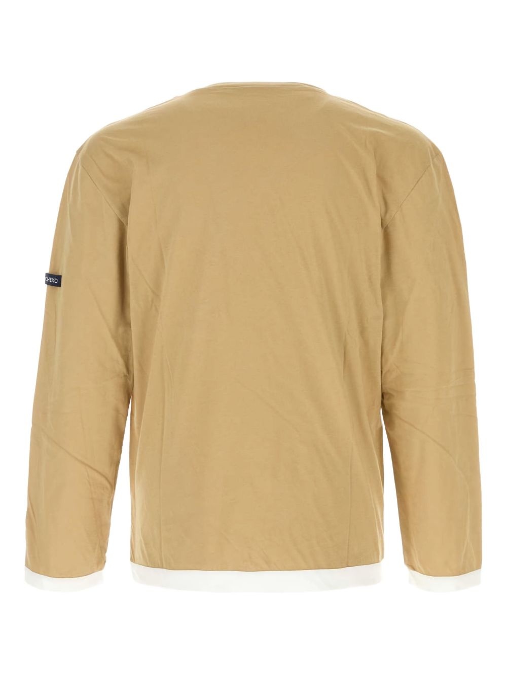 long-sleeved cotton T-shirt - 2