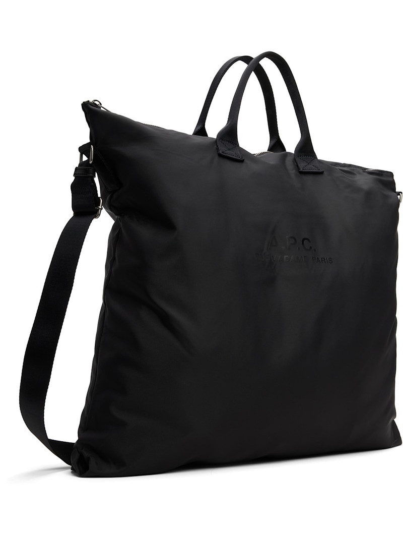 A.P.C. Black Backstage Crossbody Tote outlook
