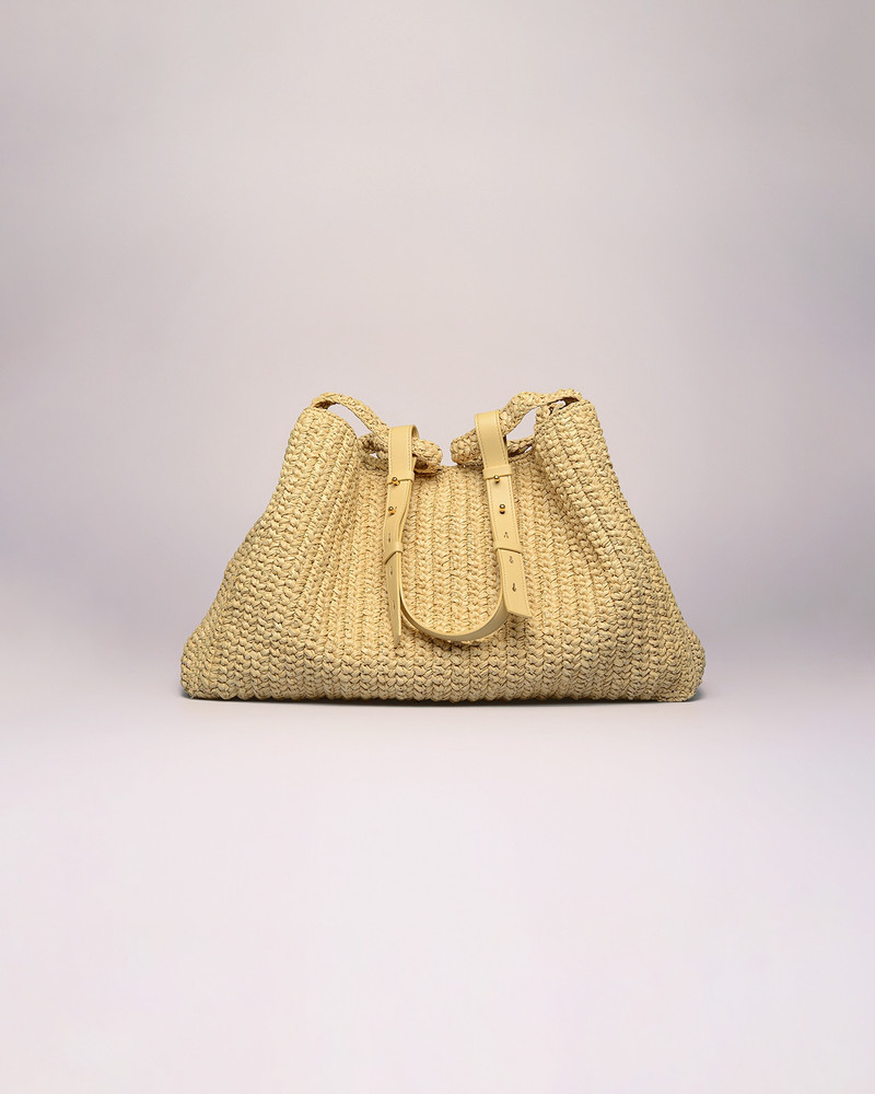 THE BUSKET RAFFIA - Raffia bag - Natural 1