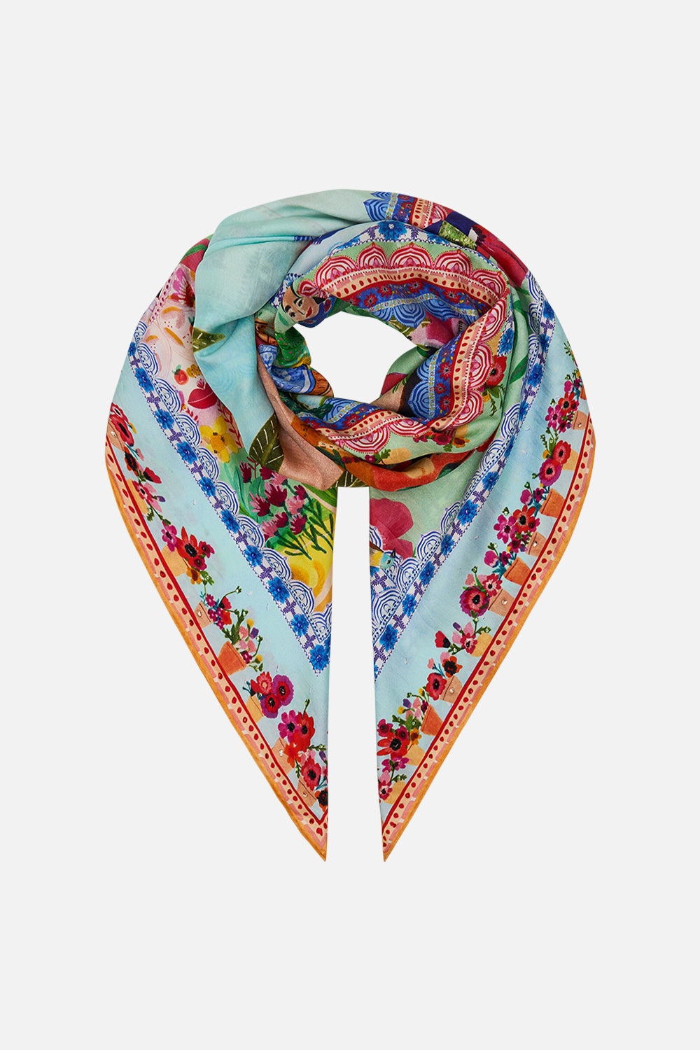 LARGE SQUARE SCARF - 1