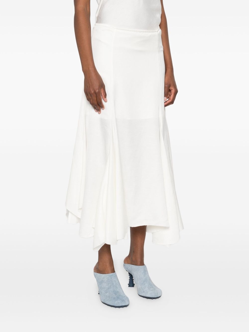 handkerchief-hem skirt - 3