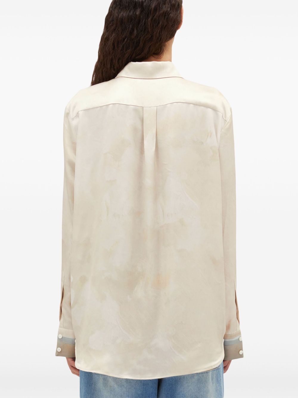 floral-print long-sleeve shirt - 4
