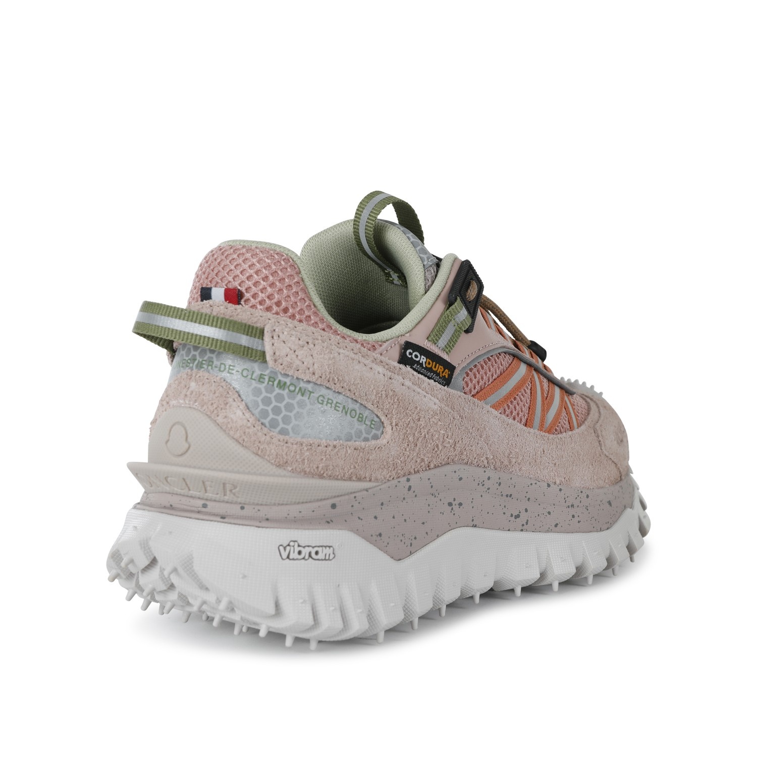 Moncler Grenoble PINK TRAILGRIP LOW TOP SNEAKERS palazzobelli